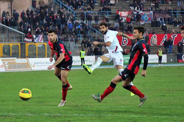 Fabio De Luca durante una gara dello scorso campionato