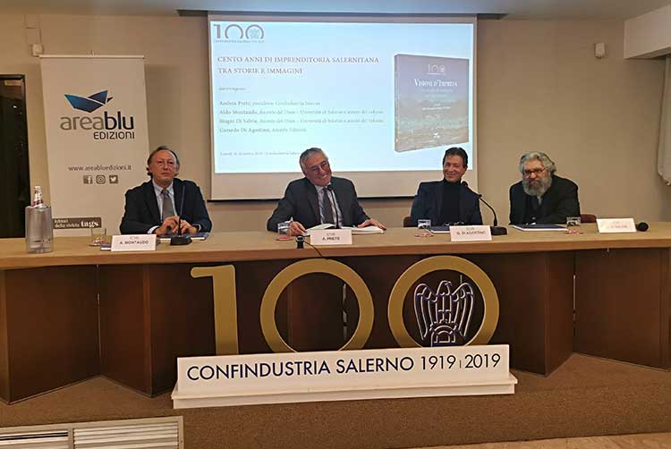 la manifestazione di chiusura delle celebrazioni dei 100 anni di Confindustria Salerno