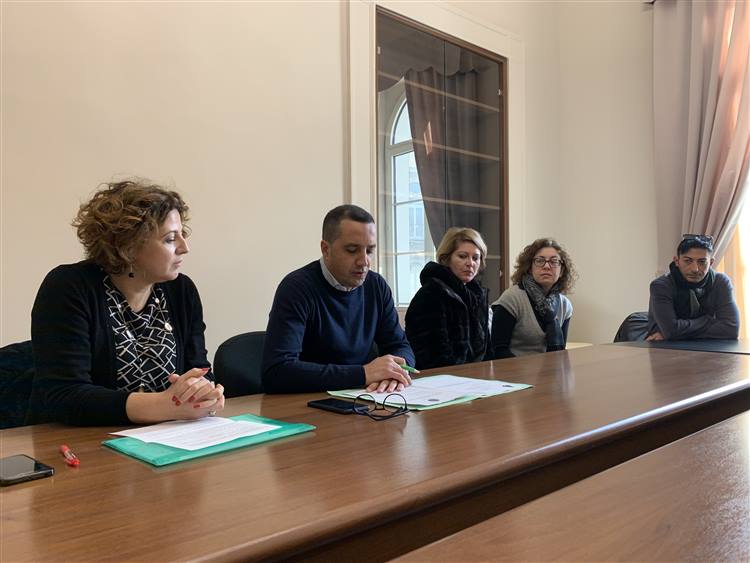 conferenza stampa politiche sociali 12 2019