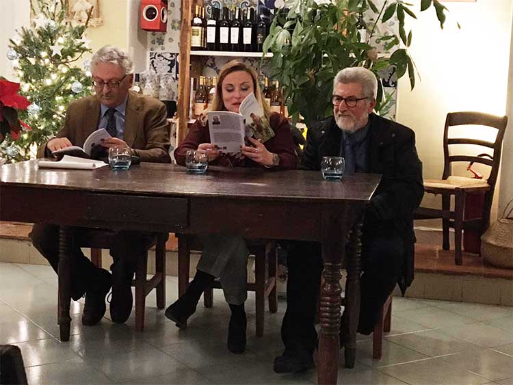 Francesco Califano alla presentazione vietrese del suo libro