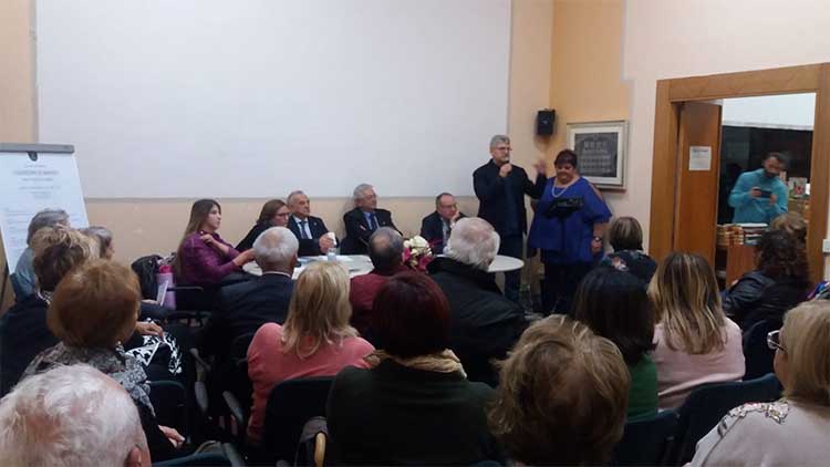 Francesco Califano alla presentazione nocerina del suo libro