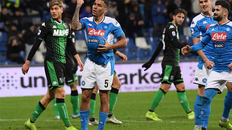 Una immagine di Sassuolo Napoli