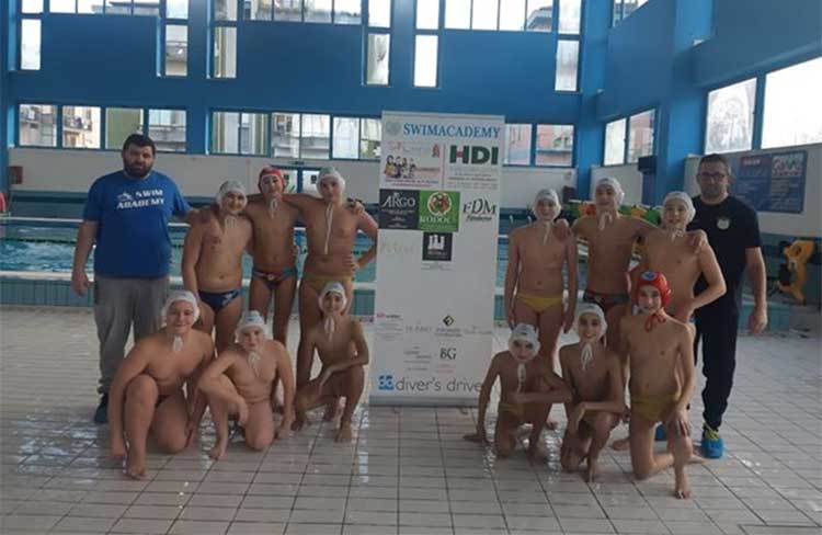 Una formazione della Swimaccademy Pagani