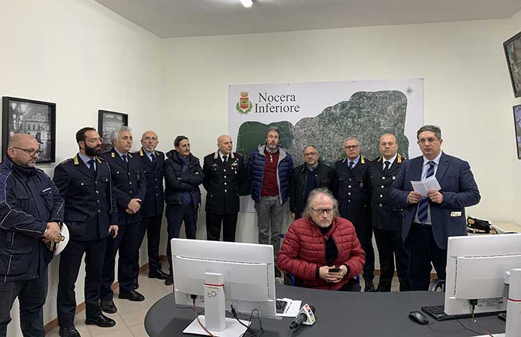 Un'immagine del comando Polizia locale a Nocera Inferiore