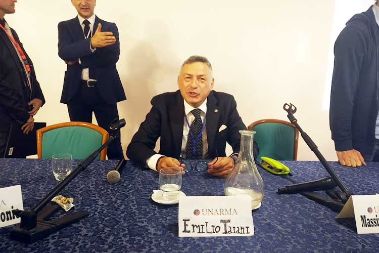 Emilio Taiani, segretario regionale di Unarma