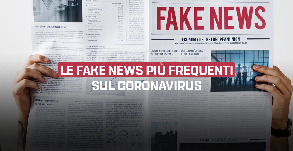 Coronavirus Fake News 24 lelenco di bufale del Ministero della Salute