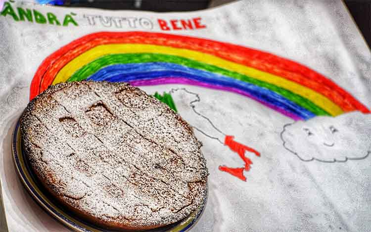 Il dolce preparato da Marika con la mamma