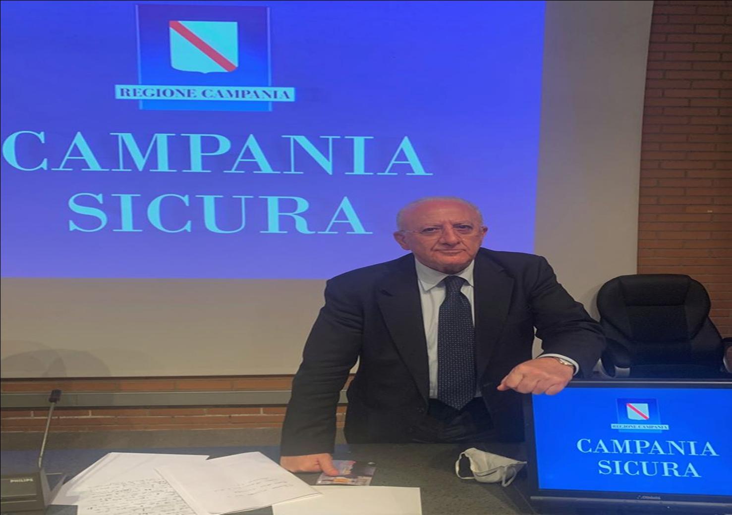 de luca vincenzo campania sicura