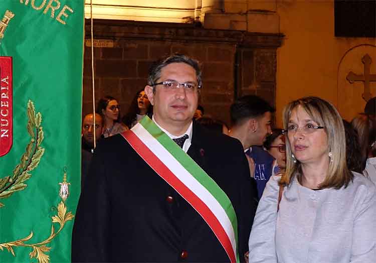 manlio torquato con la consorte