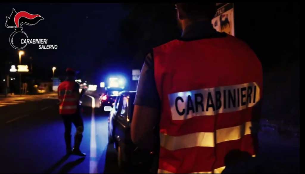 Controlli notturni dei carabinieri