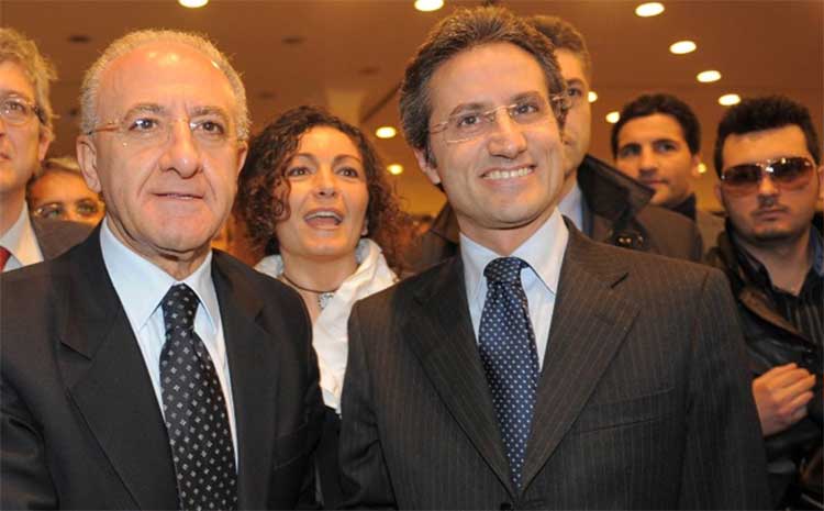 Vincenzo De Luca e Stefano Caldoro