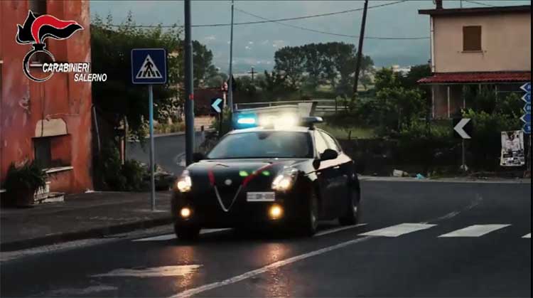 Una gazzella dei Carabinieri