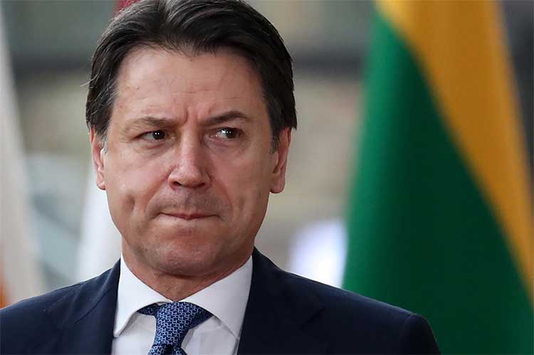 il presidente del consiglio Giuseppe Conte