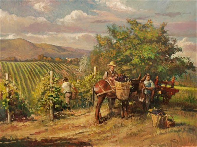 contadini campagna