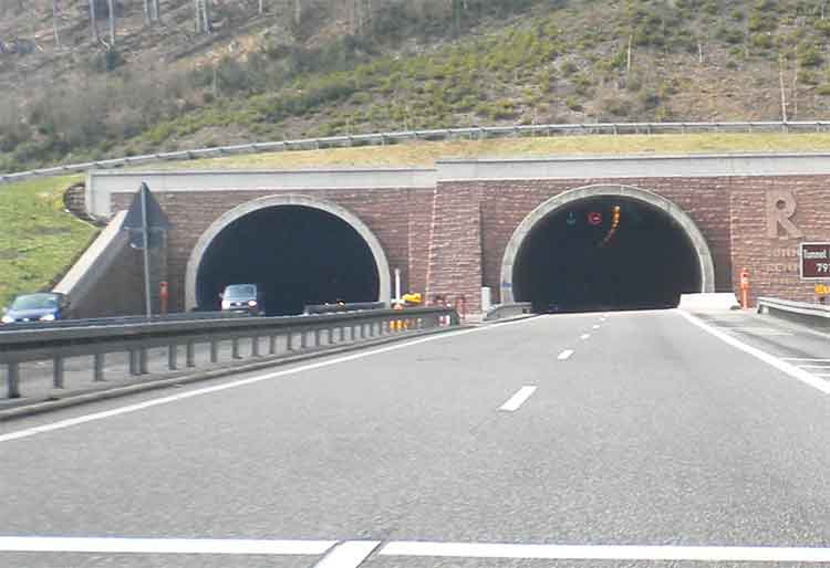 L'ingresso del tunnel come apparirà da Montevescovado