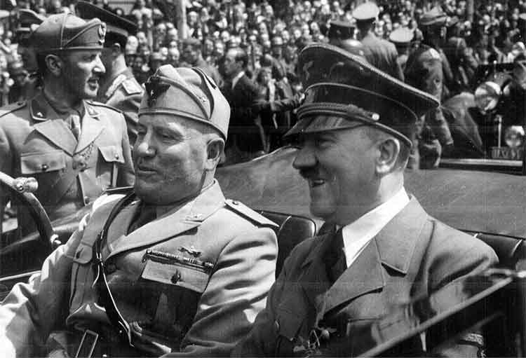 guerra mussolini hitler