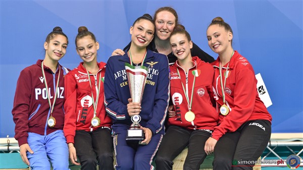 podio ginnastica ritmica