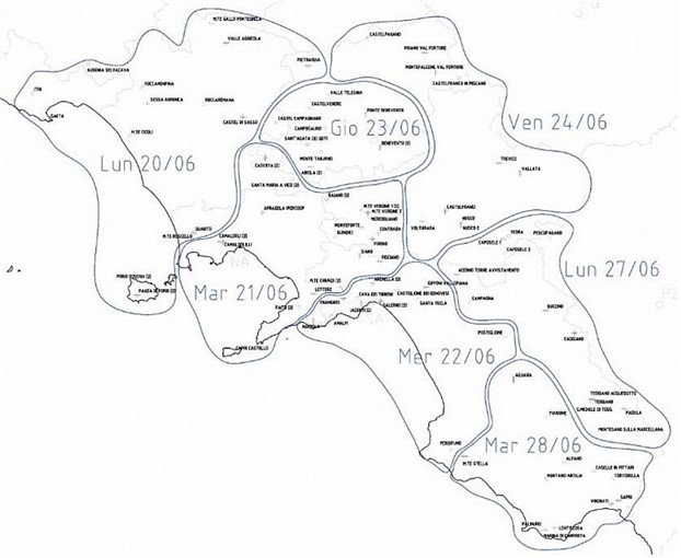 mappa dt campania