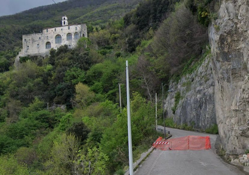 frana santuario montalbino