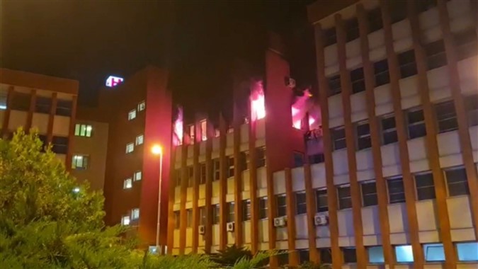 incendio ospedale scafati