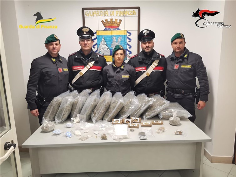 gdf carabinieri droga nocera sup