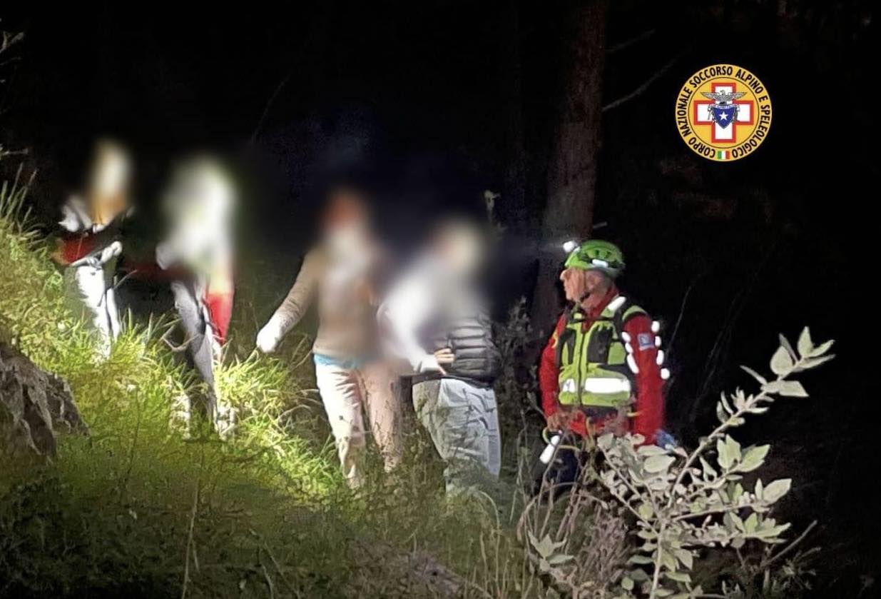 sarno escursionisti soccorso alpino