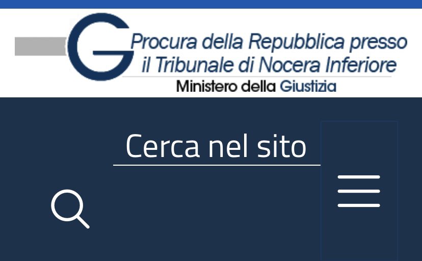 sito web procura nocera