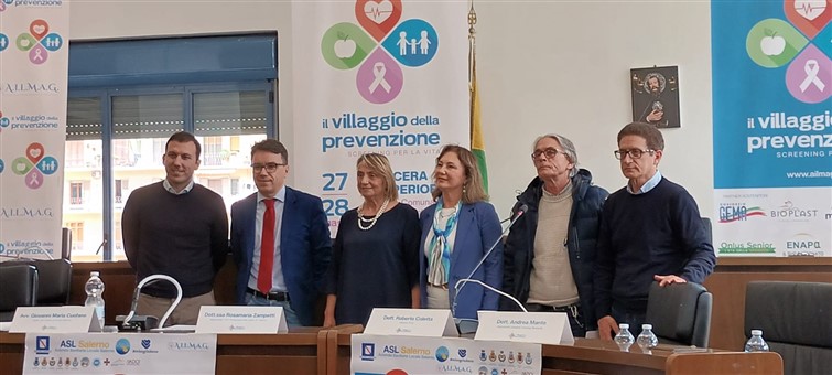 conferenza stampa villaggio prevenzione