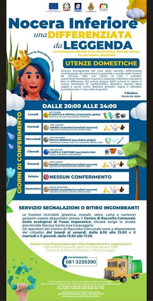 nuovo calendario differenziata