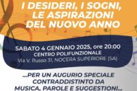 Il 4 gennaio “Desideri, sogni e aspirazioni del nuovo anno” a Nocera Superiore